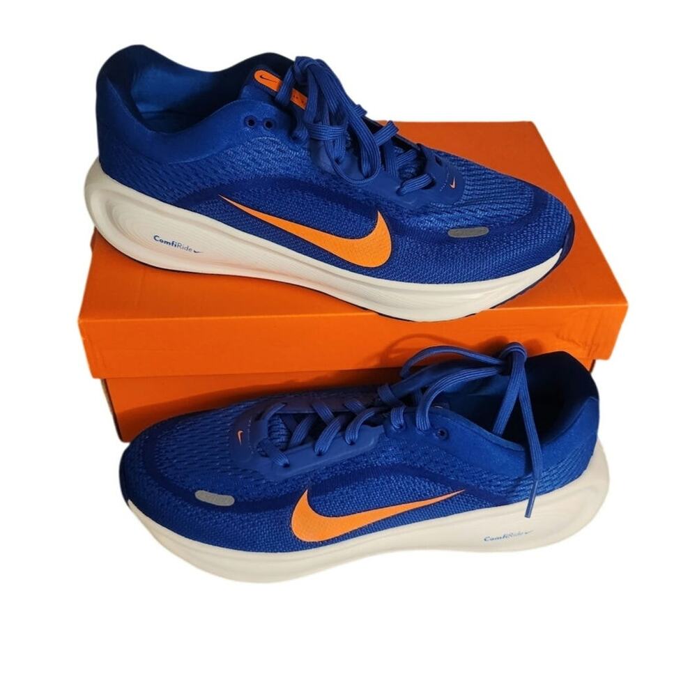 Nike Stellar Ride Big Kids Running Shoes Blue Orange HQ3266-403 Size 7Y